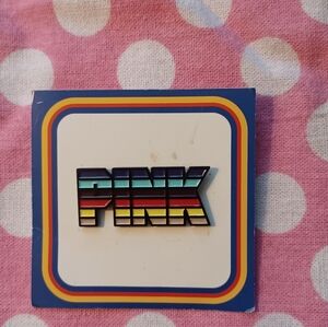PINK Victoria's Secret Rainbow Pin, Vintage